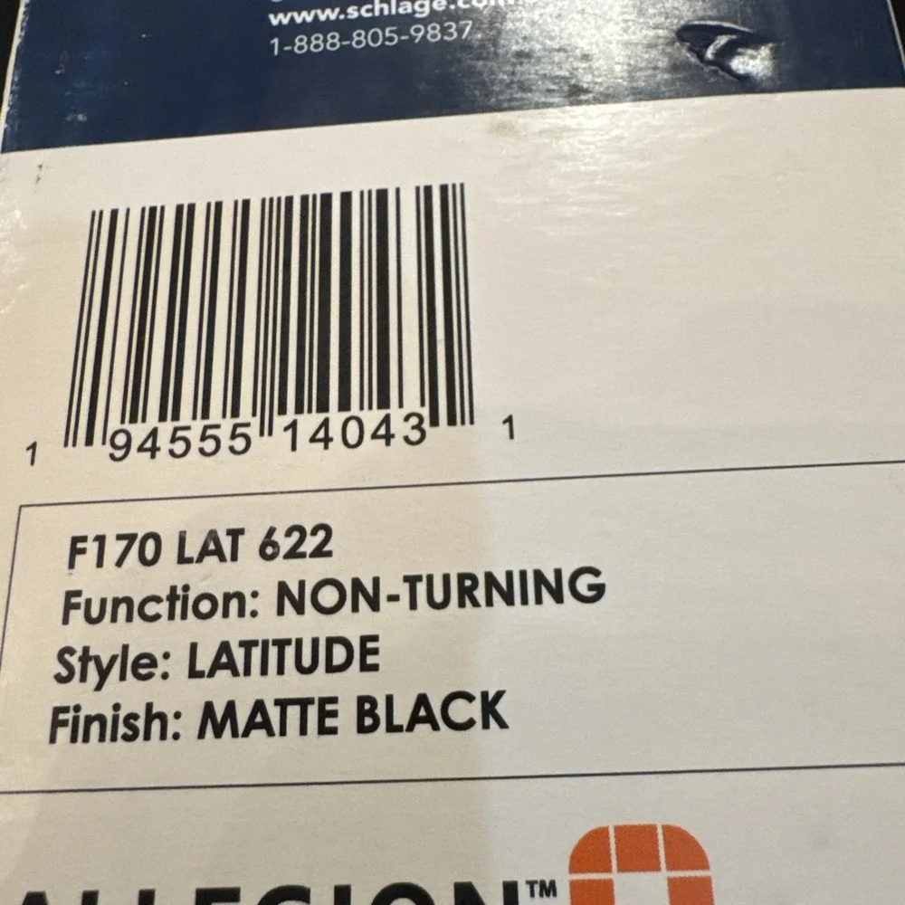 Schlage all parts