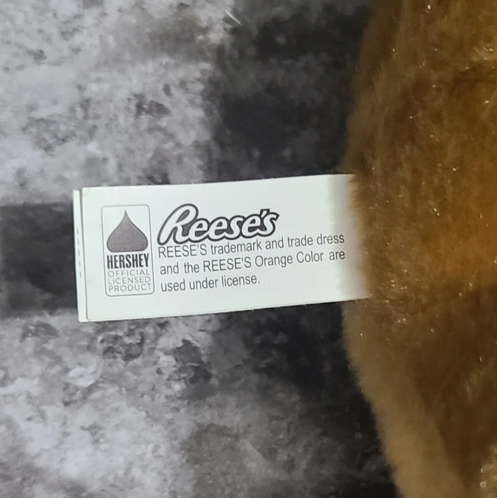 reeses dog plushie