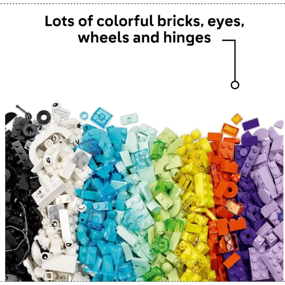 LEGO Classic Creative Set - Blue, Green, Yellow, Purple
