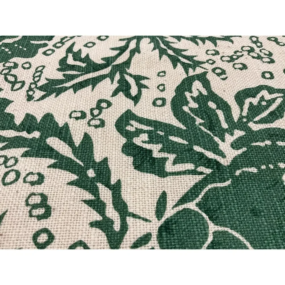 April & Olive Axminster Cotton Valance Floral Tailored Window 72X16 Machine Wash