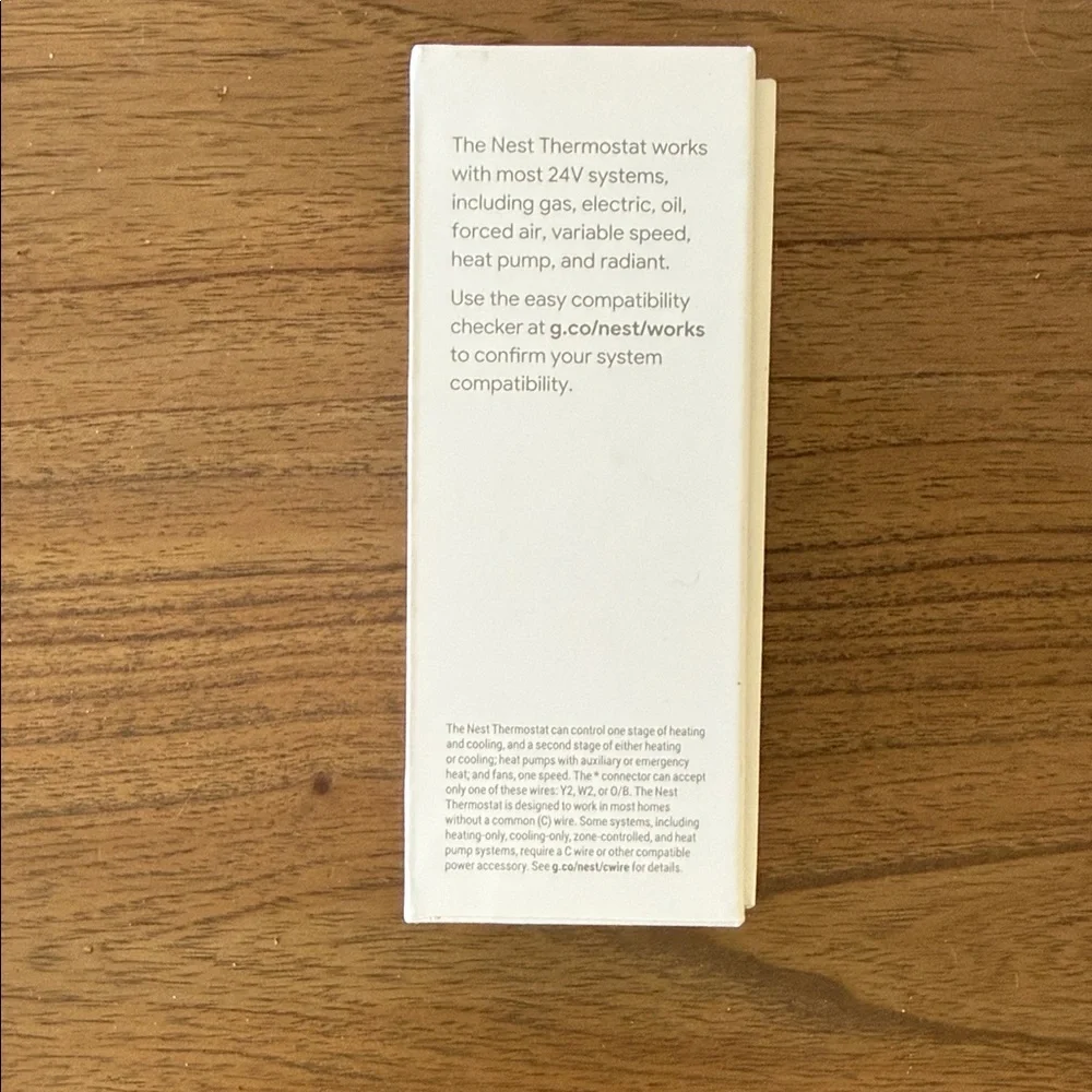 google nest thermostat