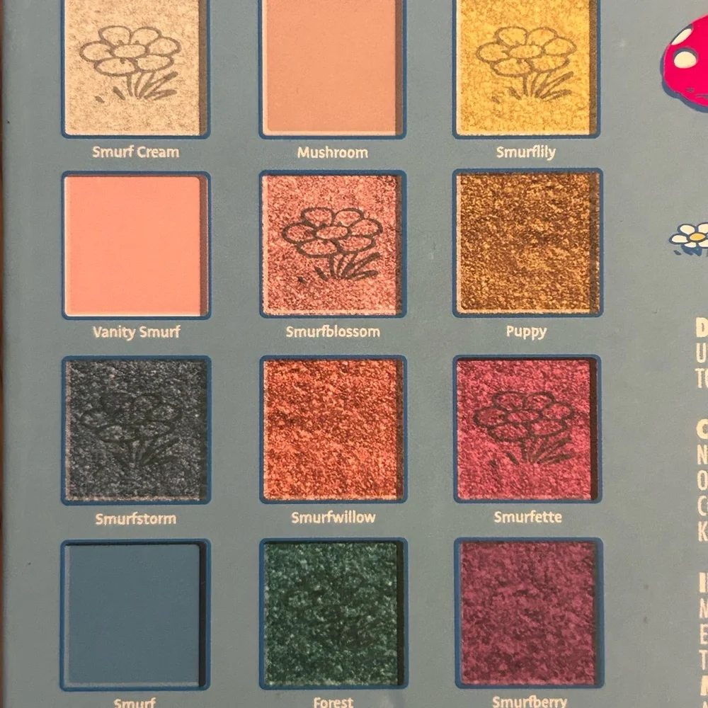 Taste Beauty smurfs themed