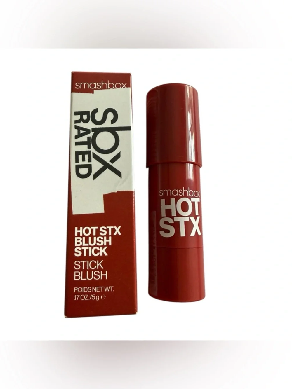 Smashbox Hot STX Blush Stick Poppy Pic Cream Blush 5g New Limited Edition
