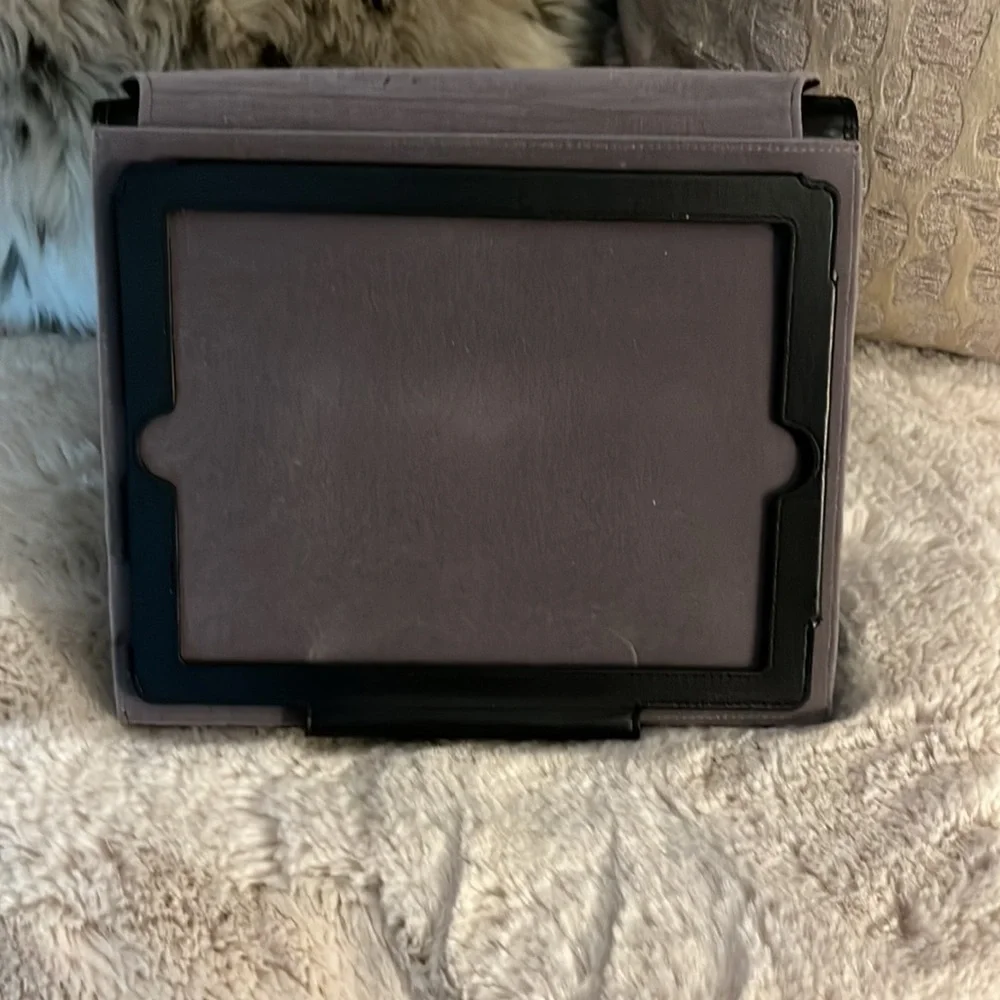Brookstone black leather