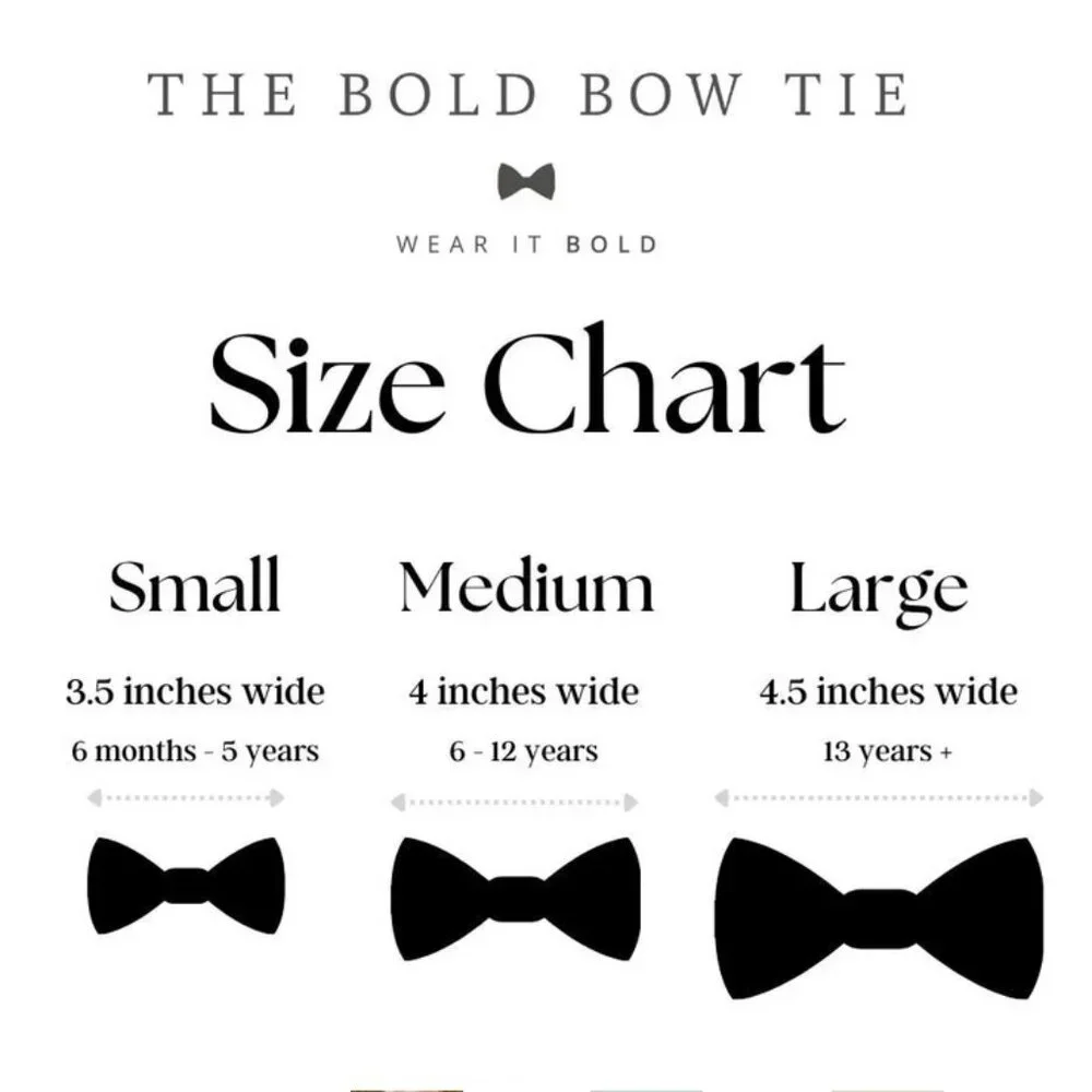 The Bold Bow Tie so you please