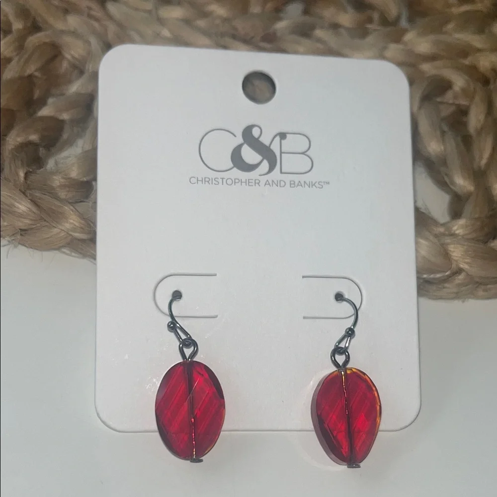 Christopher & Banks bright red