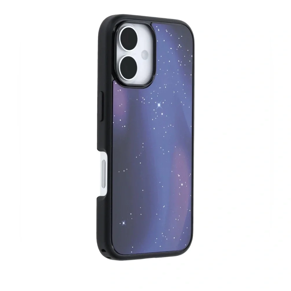 OtterBox Galaxy Starry Night Case - Black and Purple iPhone 16 Plus New in Box