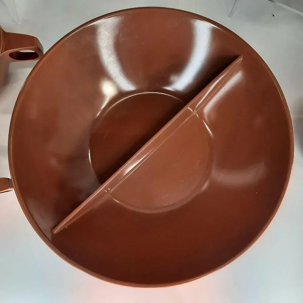 Melmac 7 Melmac Melamine Mid-Century‎ Pieces Brown 1950's
