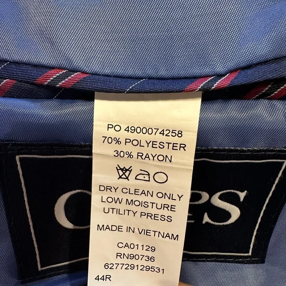 Chaps brand size