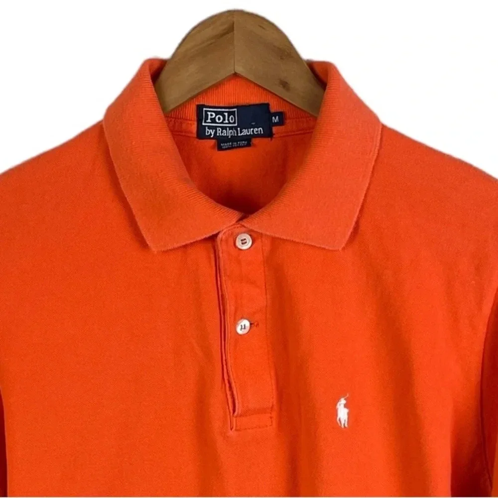 PO625 Mens Polo Ralph Lauren Designer Preppy Polo Shirt M