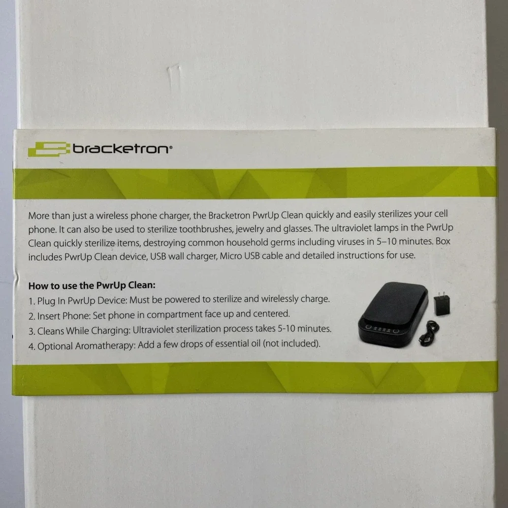 Bracketron pwrup clean
