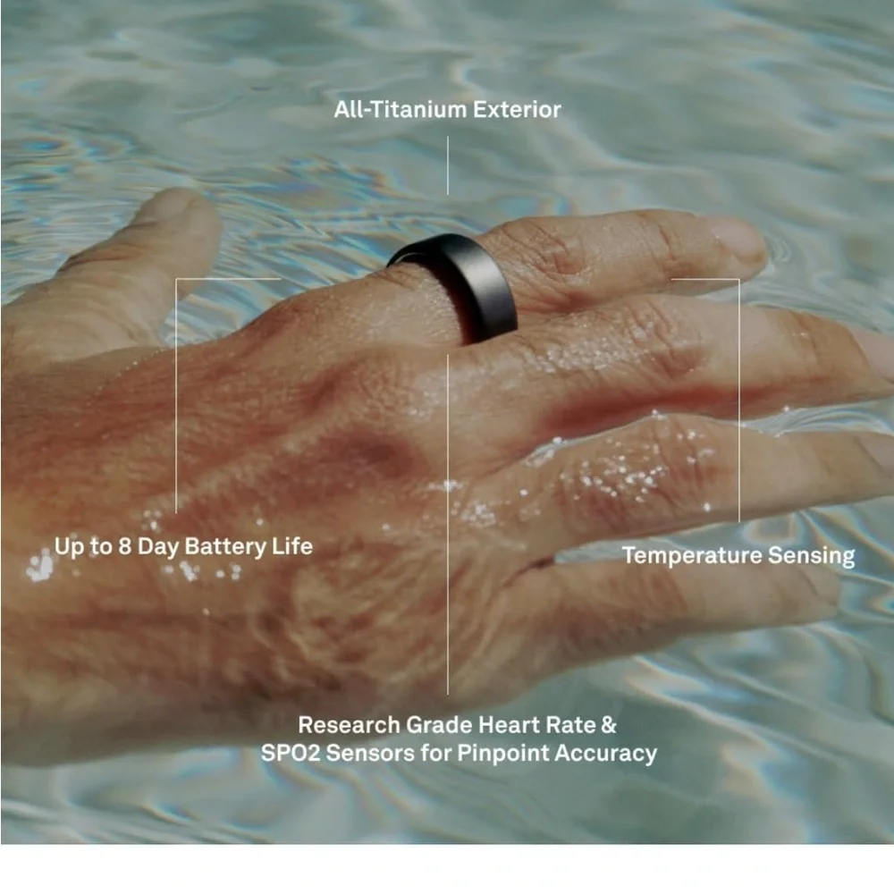 Oura ring sleek