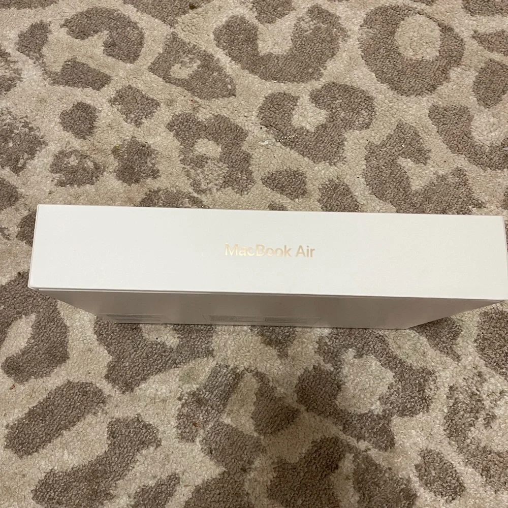Empty Apple MacBook Air Box