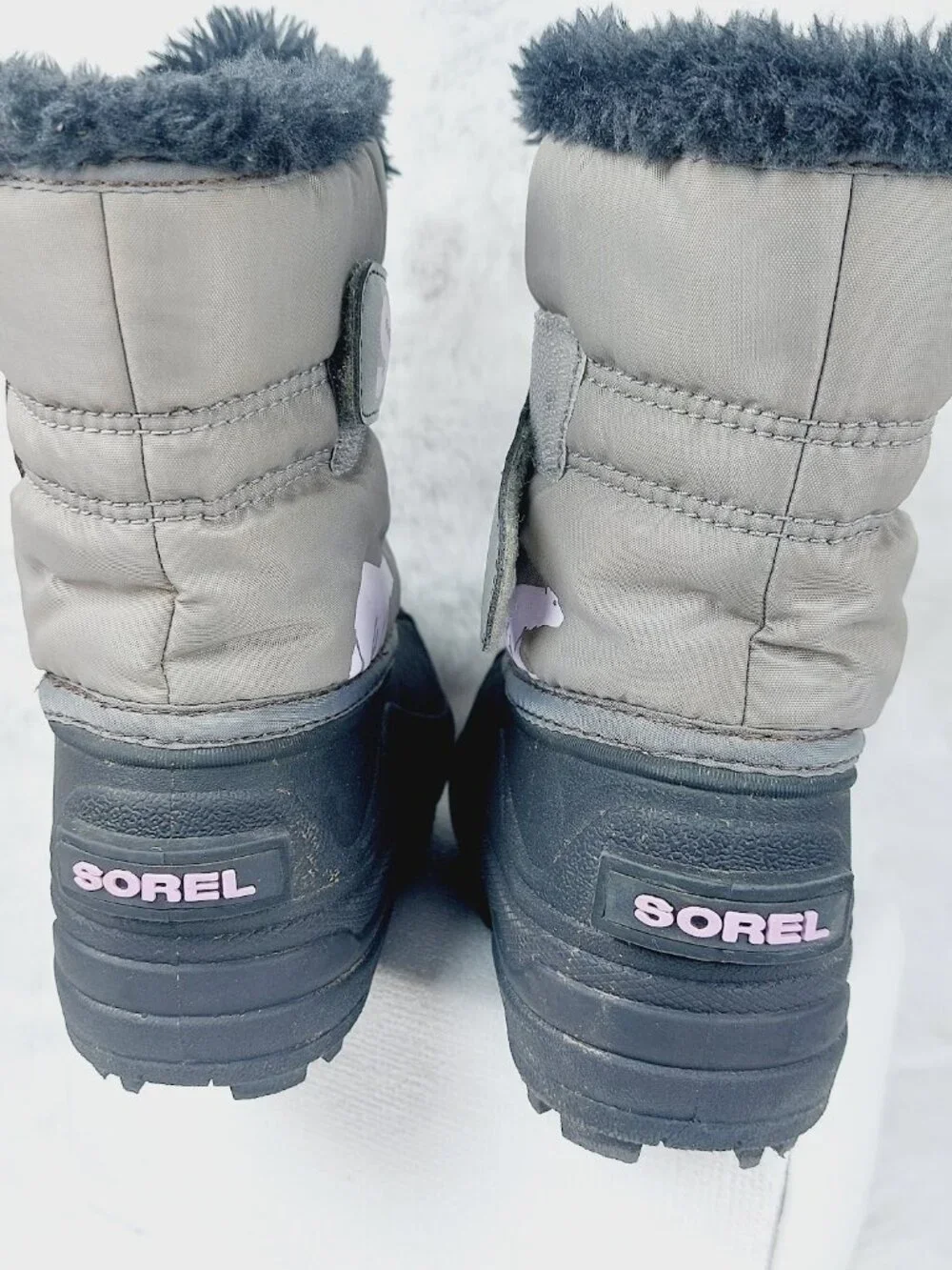 Sorel girl gray