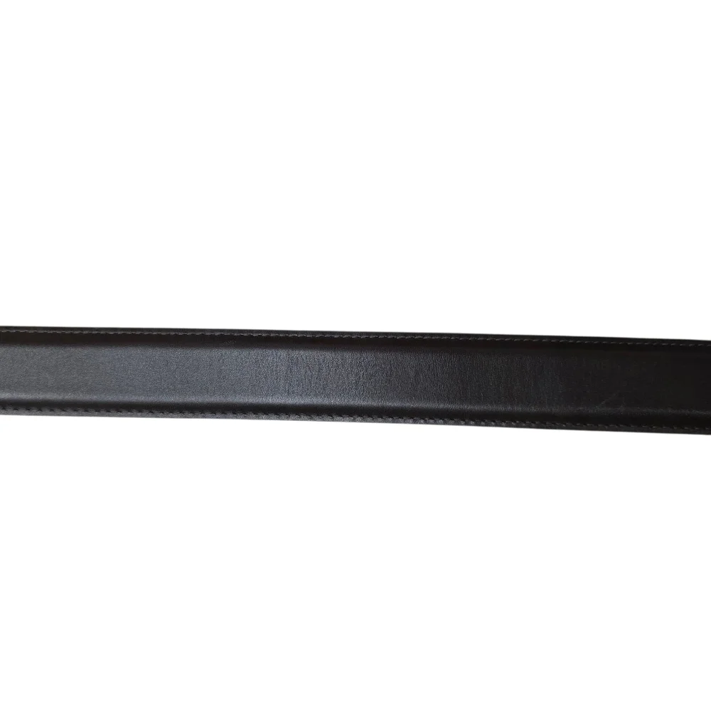 Allen Edmonds Wide Basic Dress Belt Dark Brown Calfskin USA 39507 Size 100/40