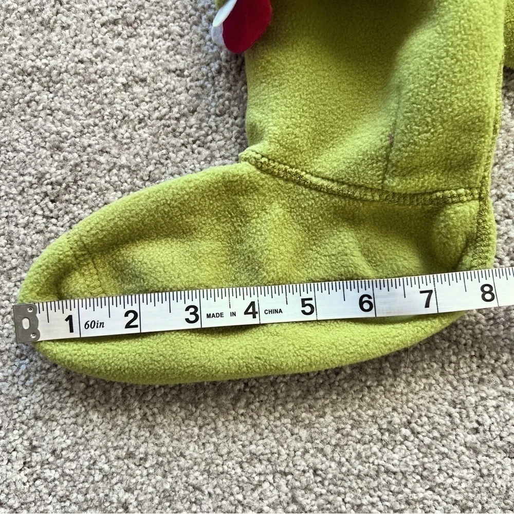New! Hunter kids green alien fleece boot socks size medium (11-13)
