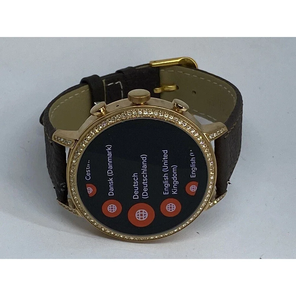Fossil Gen 4 Authentic Digital Dial Smart Watch Custom Band FTW6011 CR149