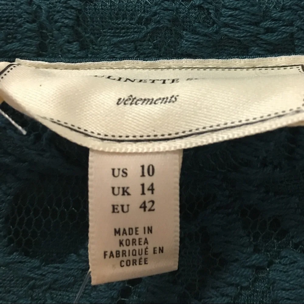 Anthropologie fitted waist