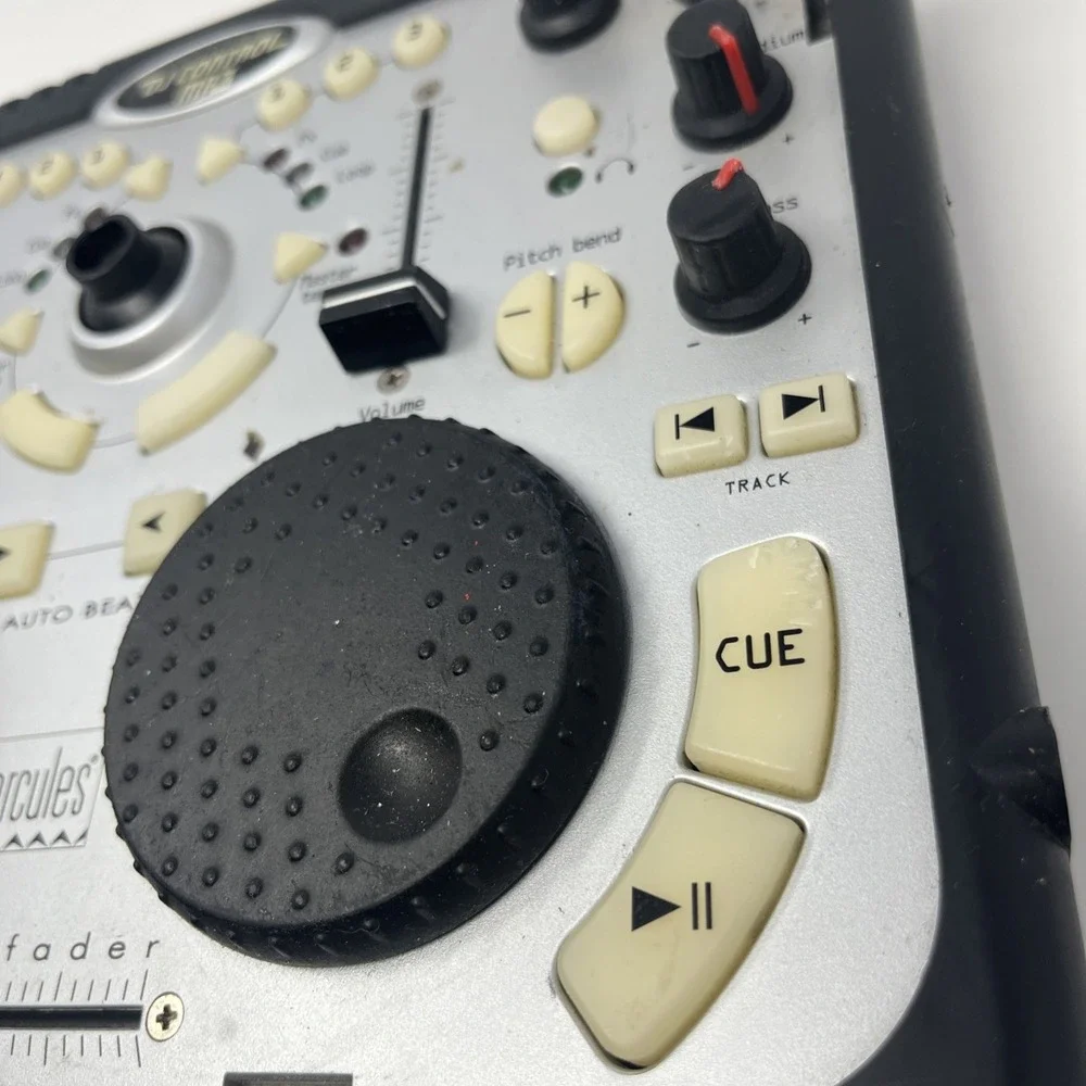 Hercules DJ Control MP3 USB Control Untested As Is