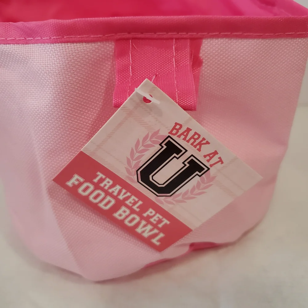 Bark at U pink collapsible