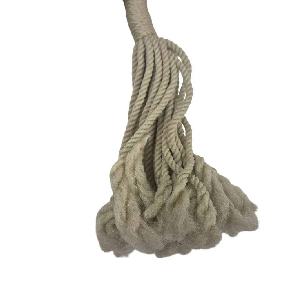Handmade vintage macrame