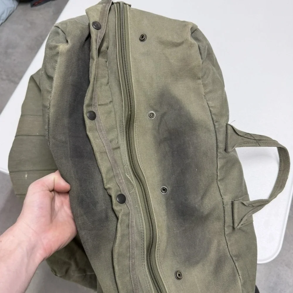 Military Surplus drab cotton picture