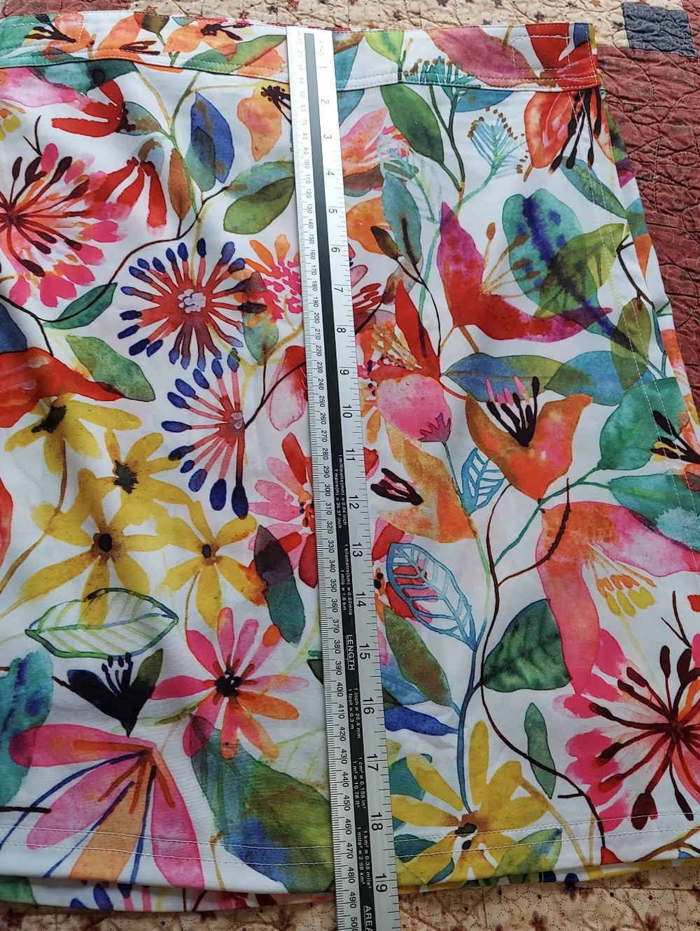 Ripskirt Hawaii bright multi