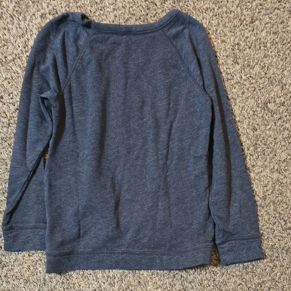 Old Navy Girls Cross Front Crew Sweatshirt - M(8)
