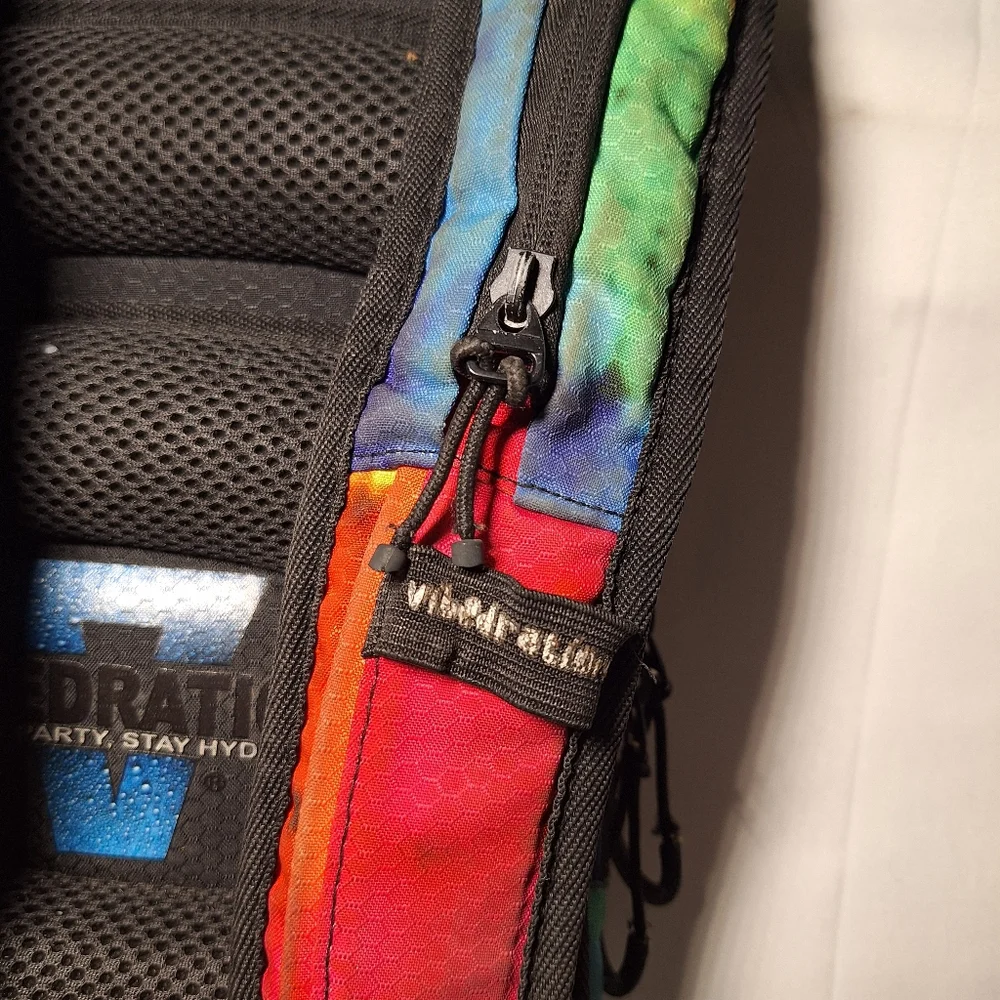 Vibedration hydration backpack