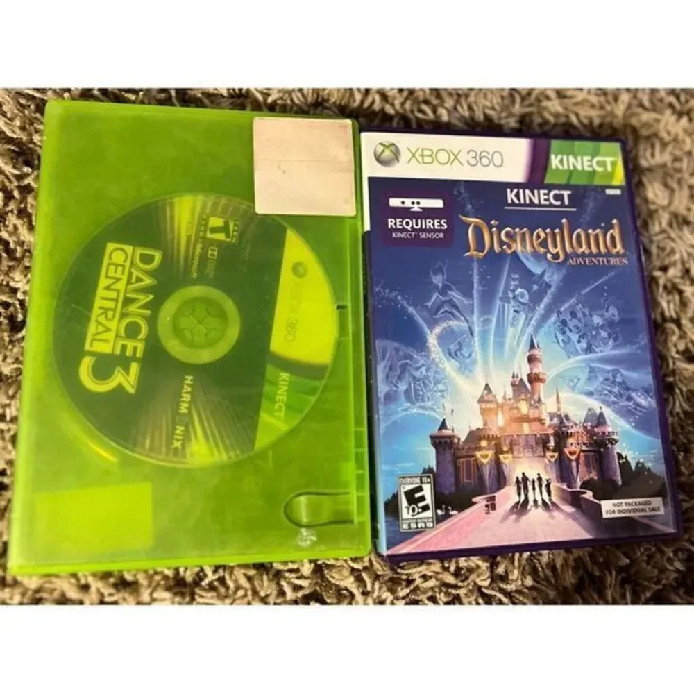 Game Lot Of 5 Kinect Games (Microsoft Xbox 360)‎