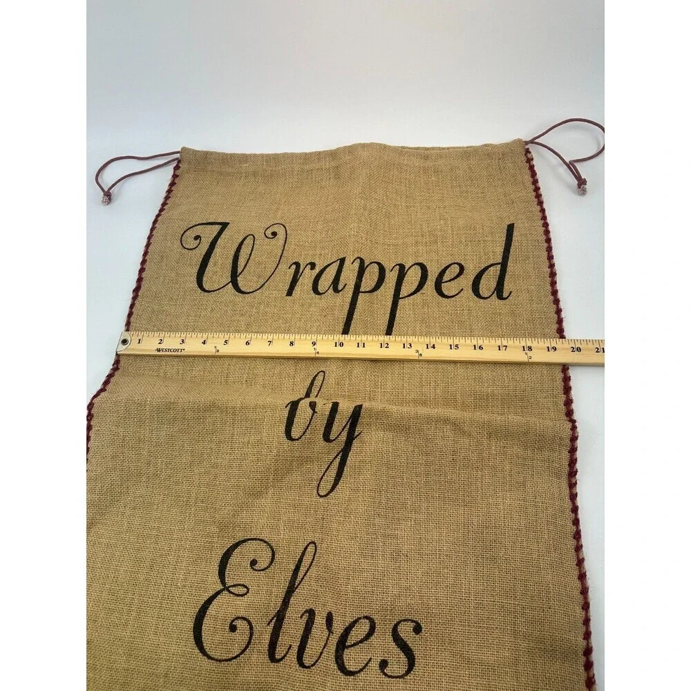 Unbranded burlap gift