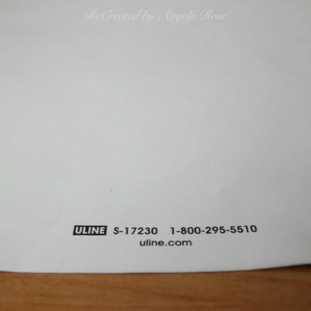 Uline nwot white