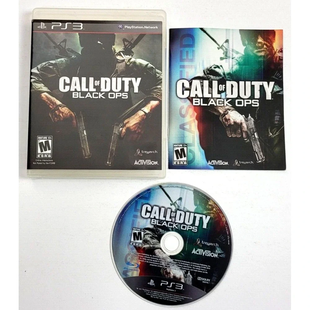 CALL OF DUTY: BLACK OPS - PS3 GAME - COMPLETE! PLAYSTATION 3 GAME‎