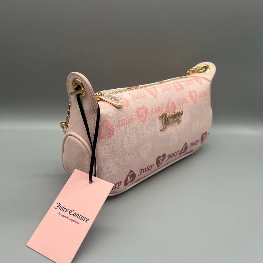 Juicy couture girls just wanna have fun shoulder bag purse
