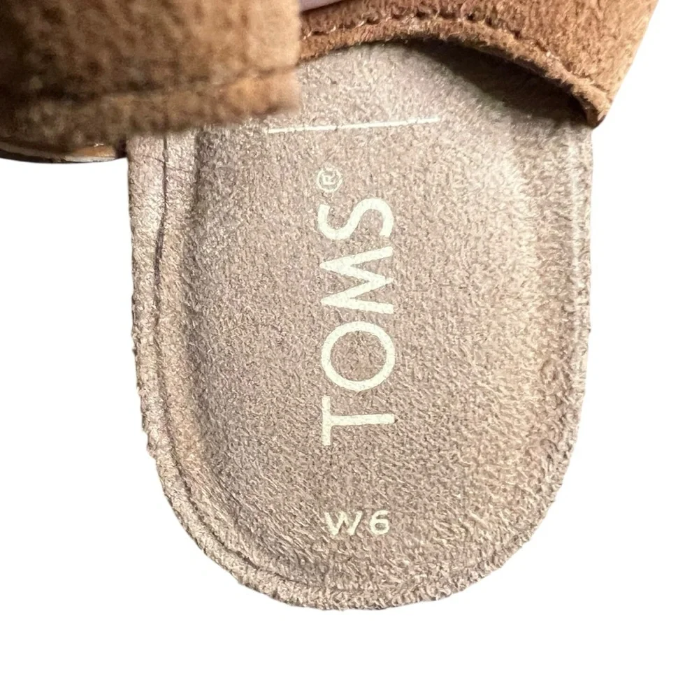 Toms leather suede