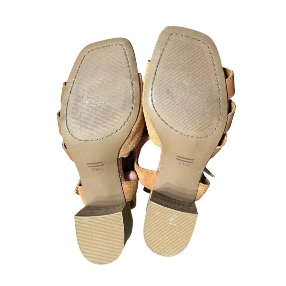 Toms leather suede