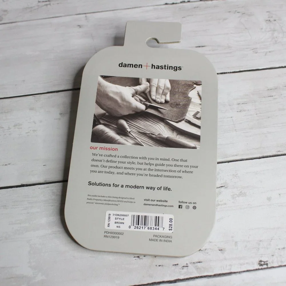 Damen Hastings new package