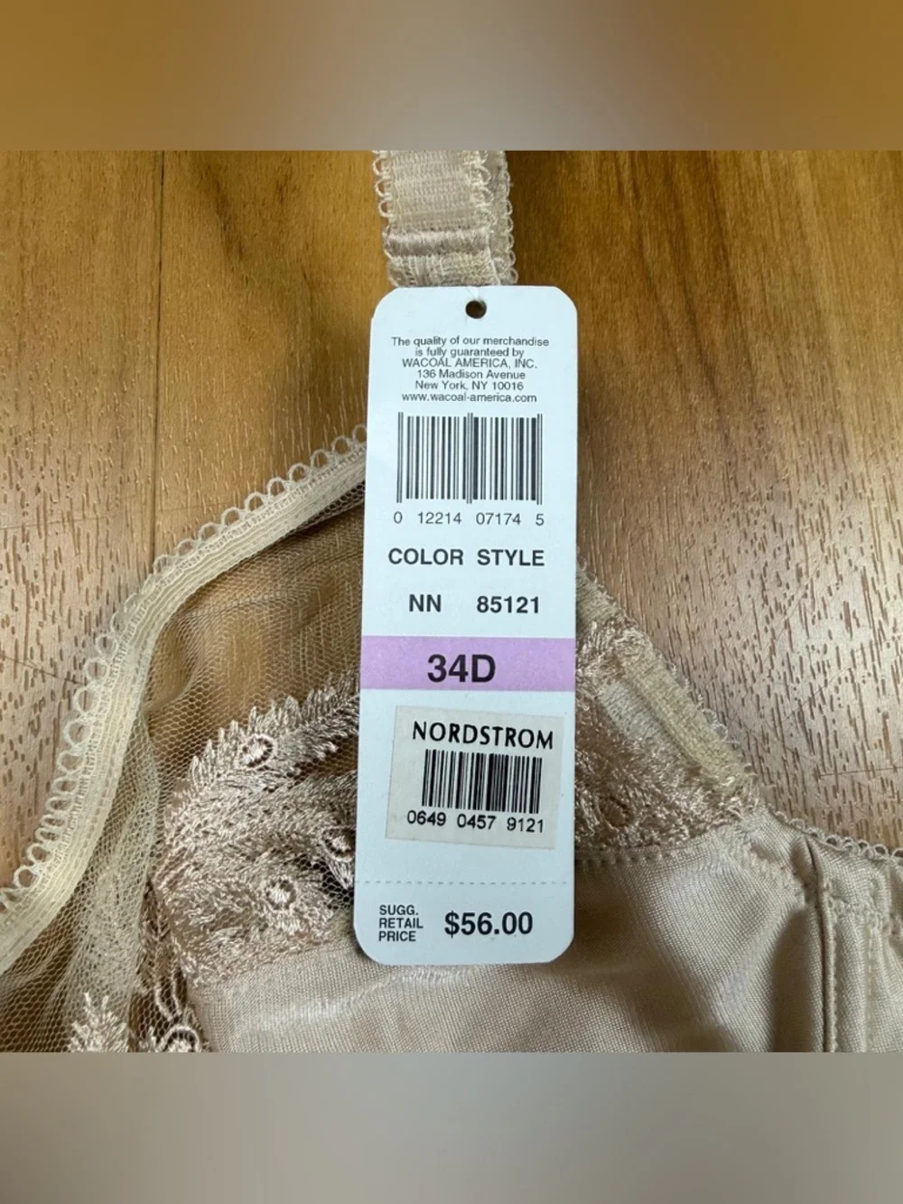 Wacoal new tags