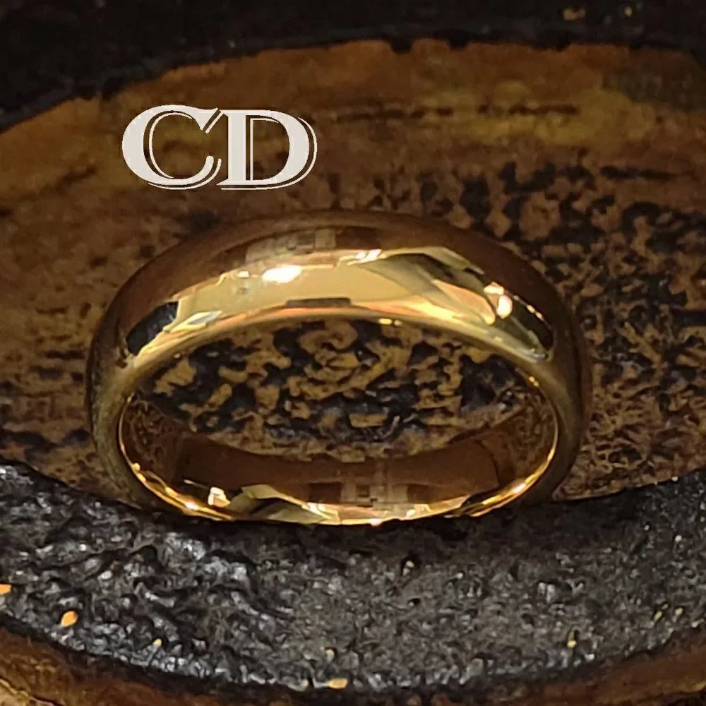 Think Engraved men gold