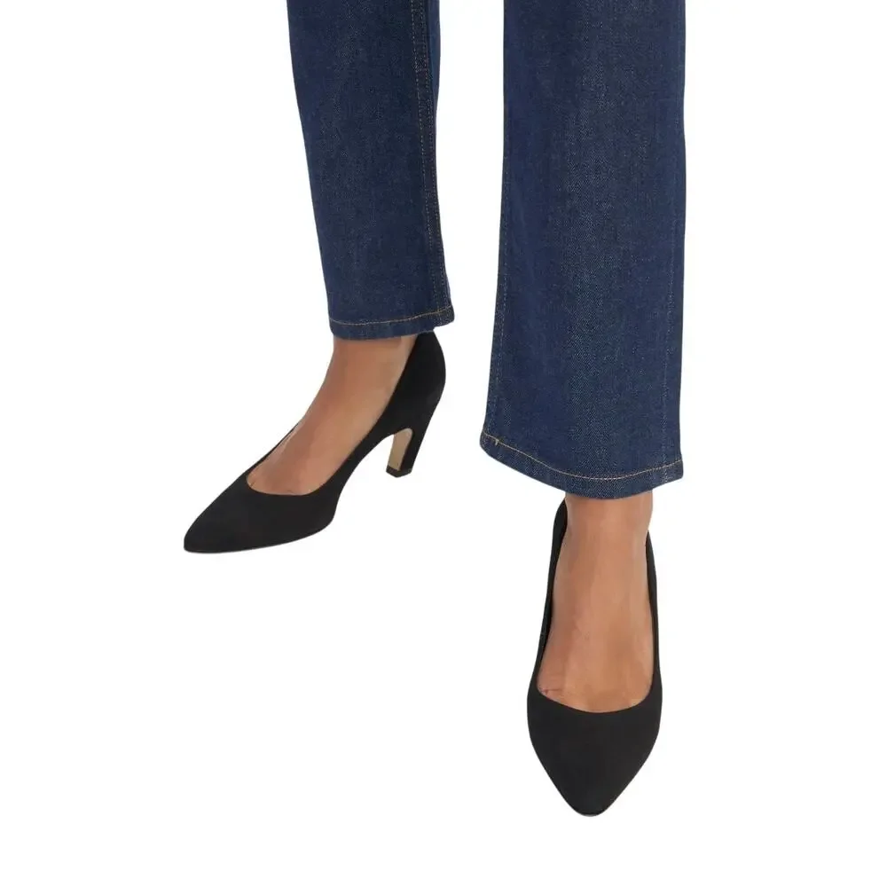 Everlane black suede
