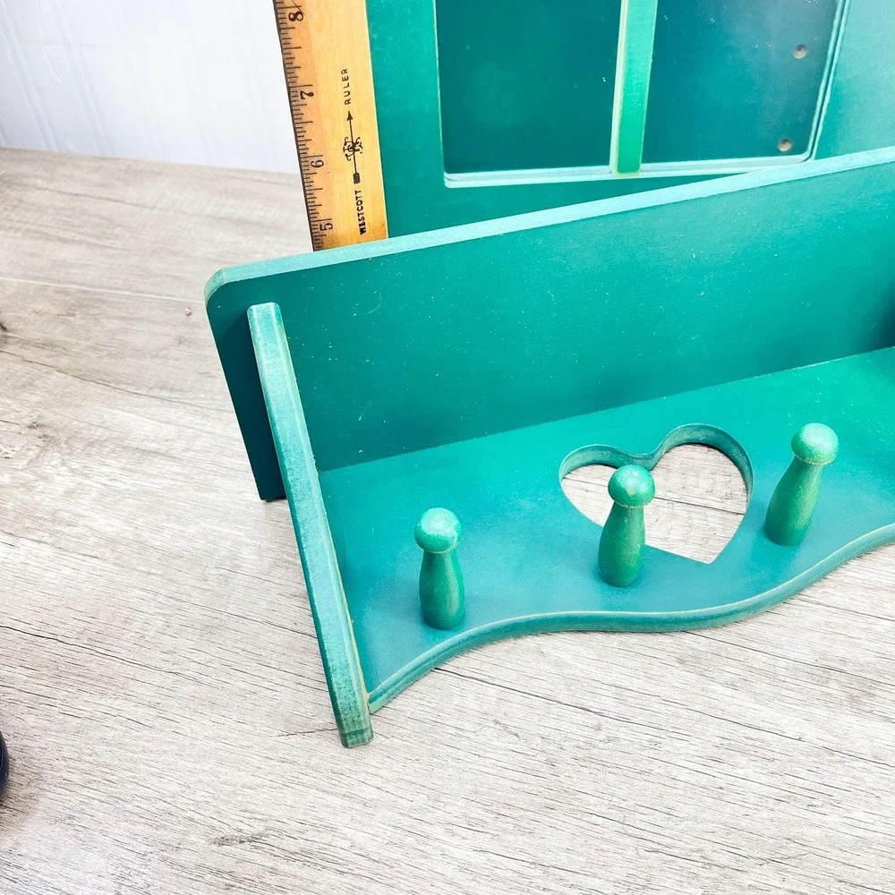 N/A wooden shelf