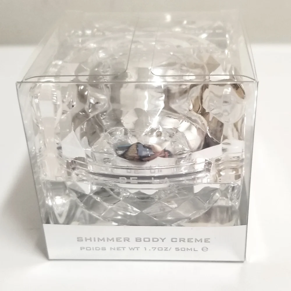 Creme De La Cube Shimmer Body Creme 1.7 oz/50ml NEW