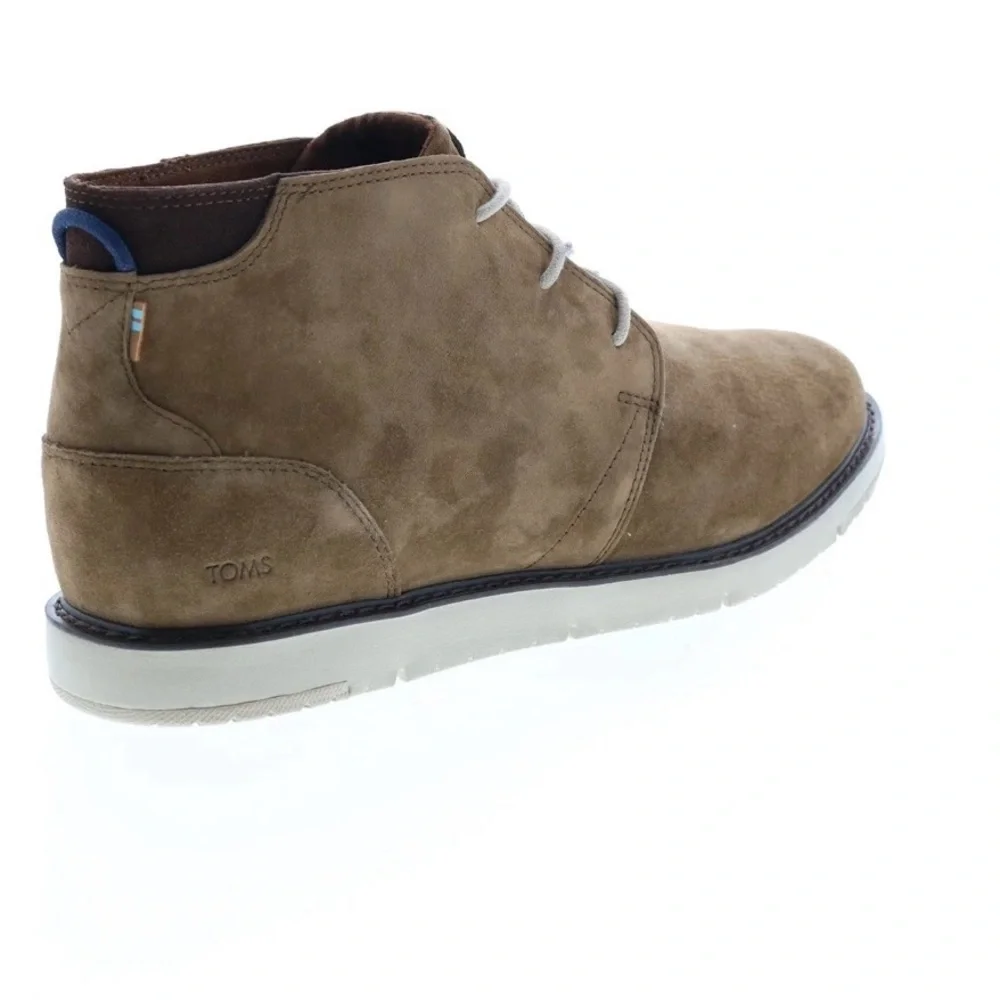 Toms brown suede