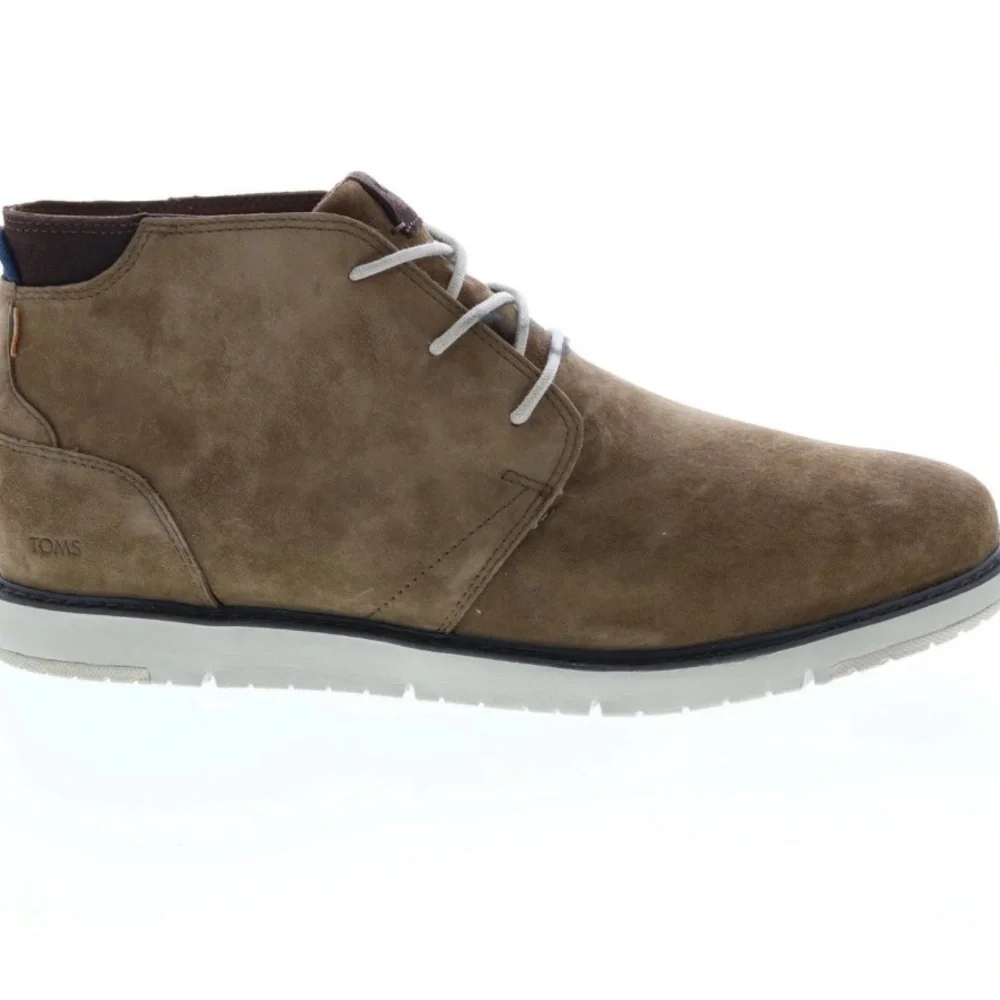 Toms brown suede