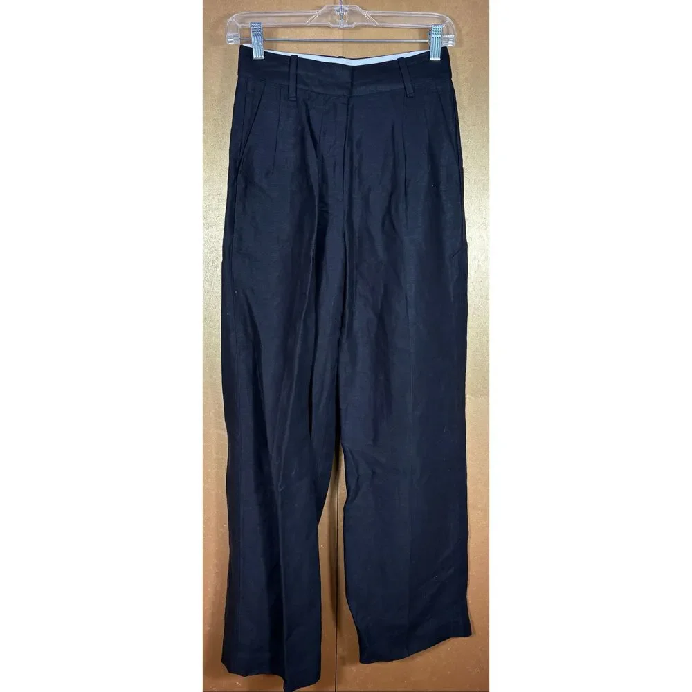 Wilfred effortless linen blend pants size 0