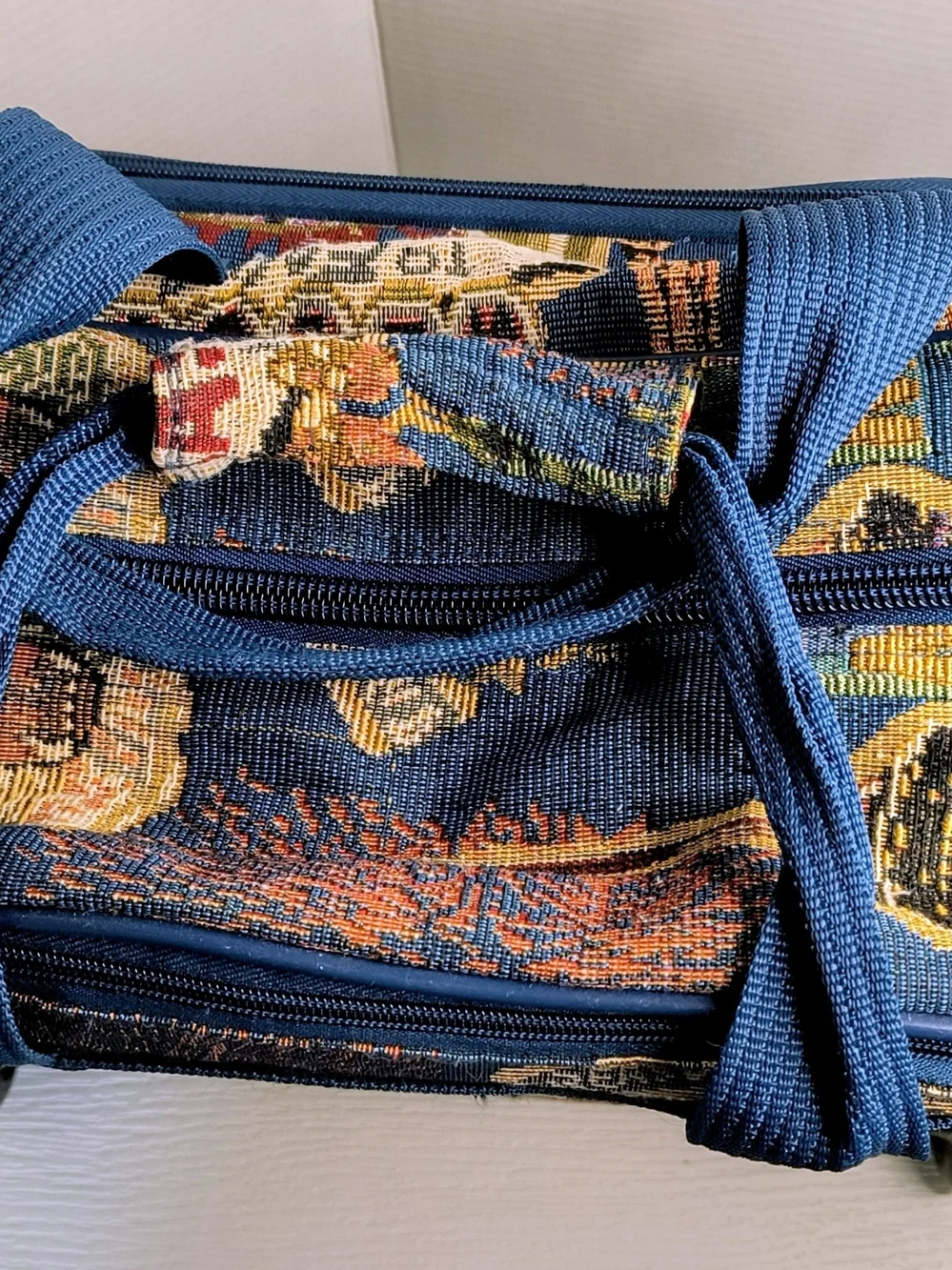 American uni stylish blue