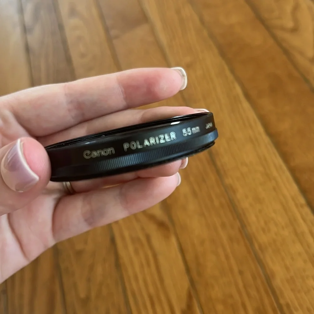 Canon Polarizer 55mm Lens Japan‎