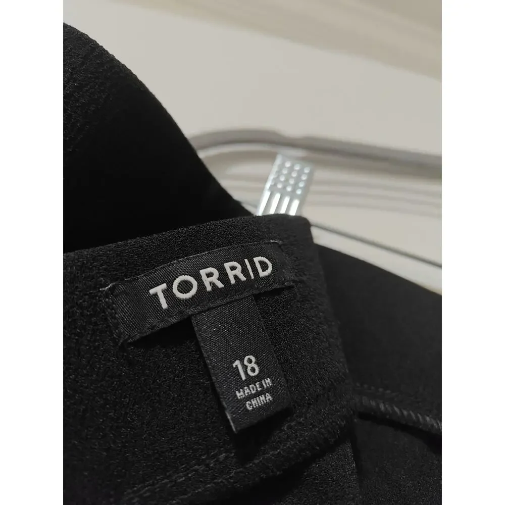 torrid mini pleated