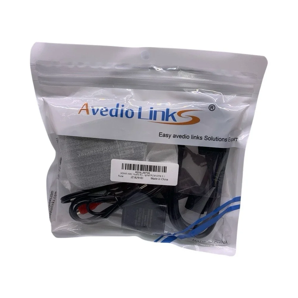 Avedio Links HDMI ARC Audio Extractor Converter 4K@60Hz, HDMI to Optical Tosl...