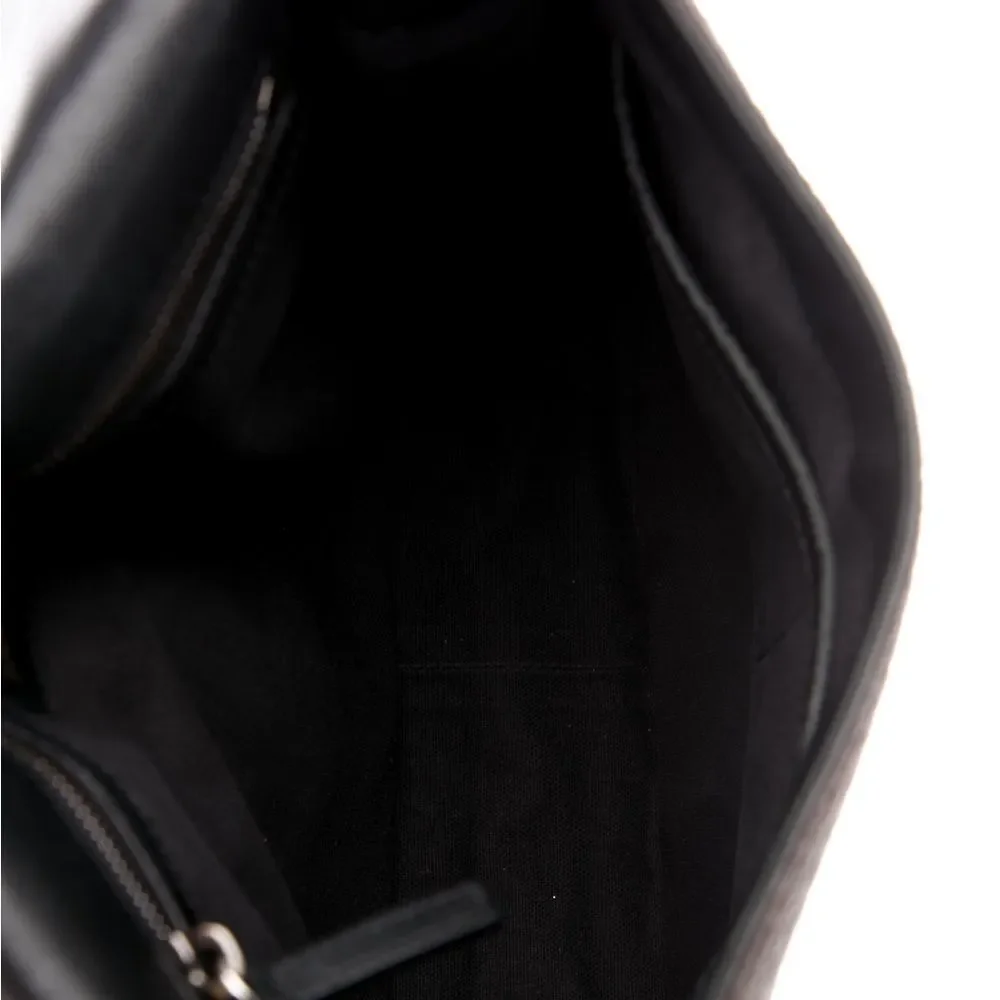 Reece‎ Hudson Grained Brown Leather Shoulder Bag